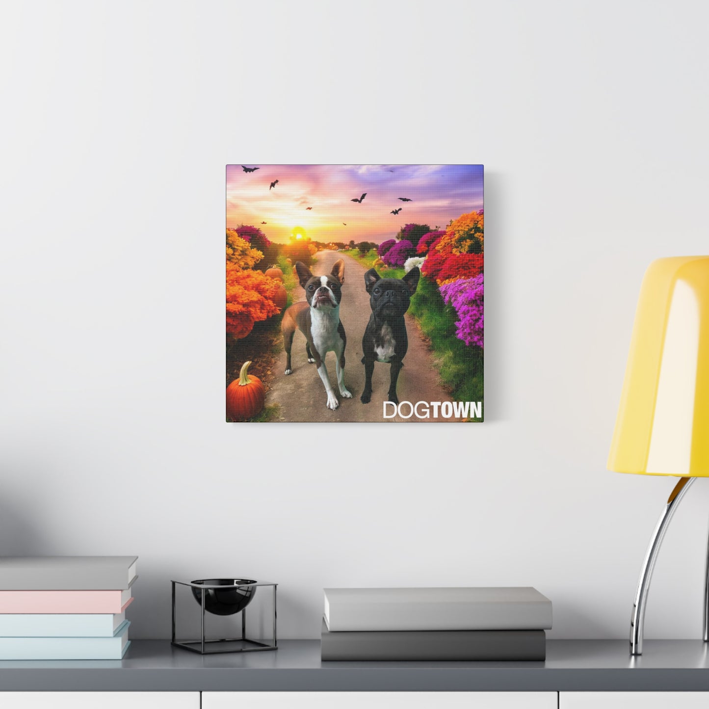Duke & Ellie - Halloween Canvas