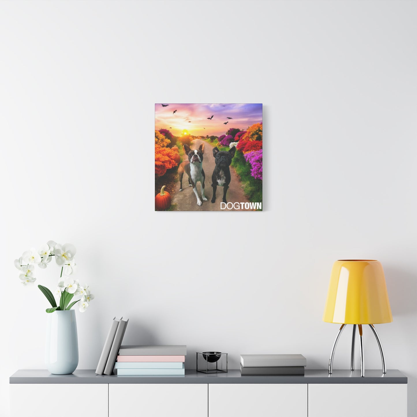 Duke & Ellie - Halloween Canvas