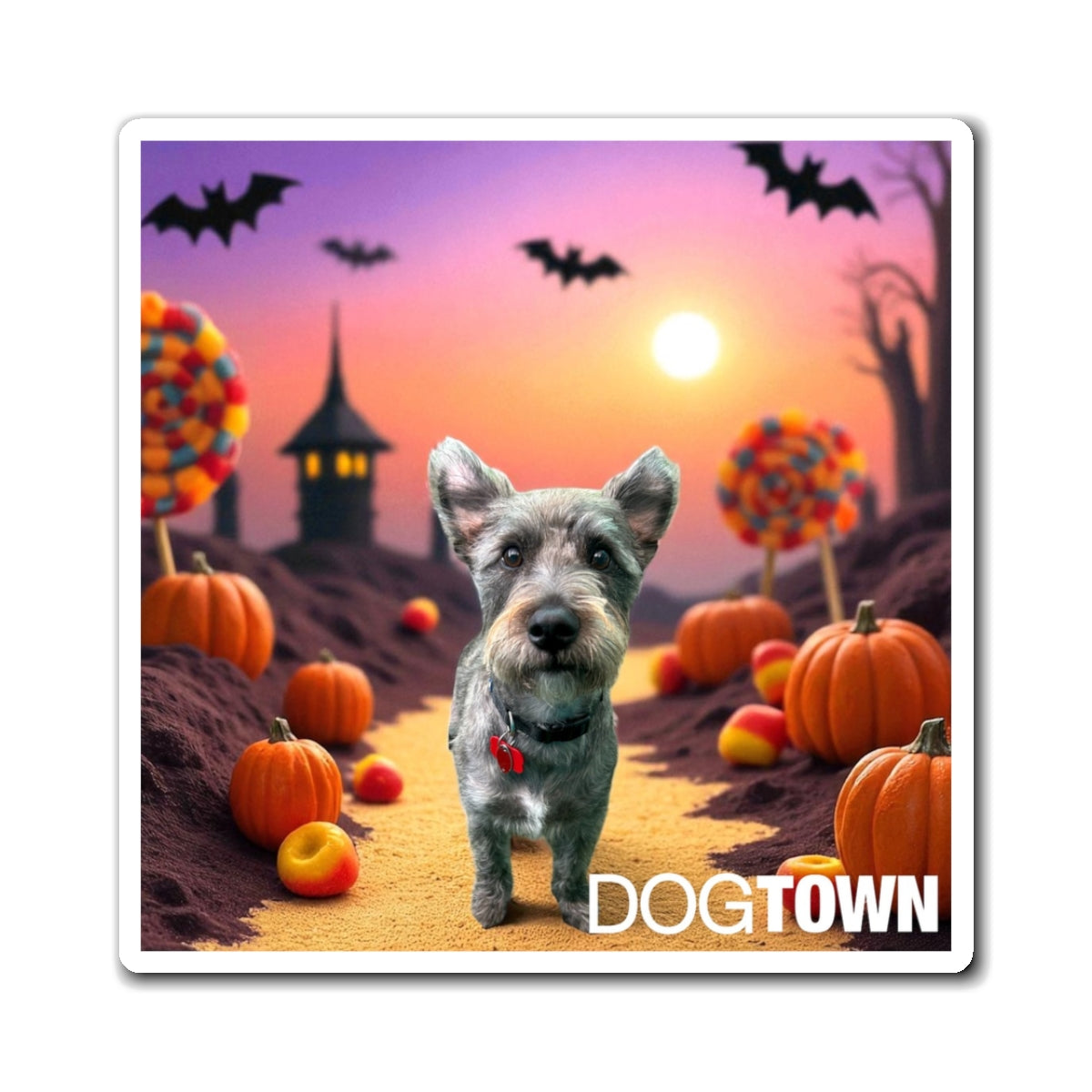 Levi - 3x3 Halloween Magnet