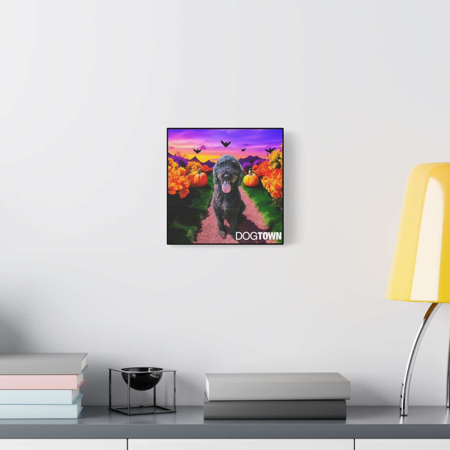 Einstein - Halloween Canvas