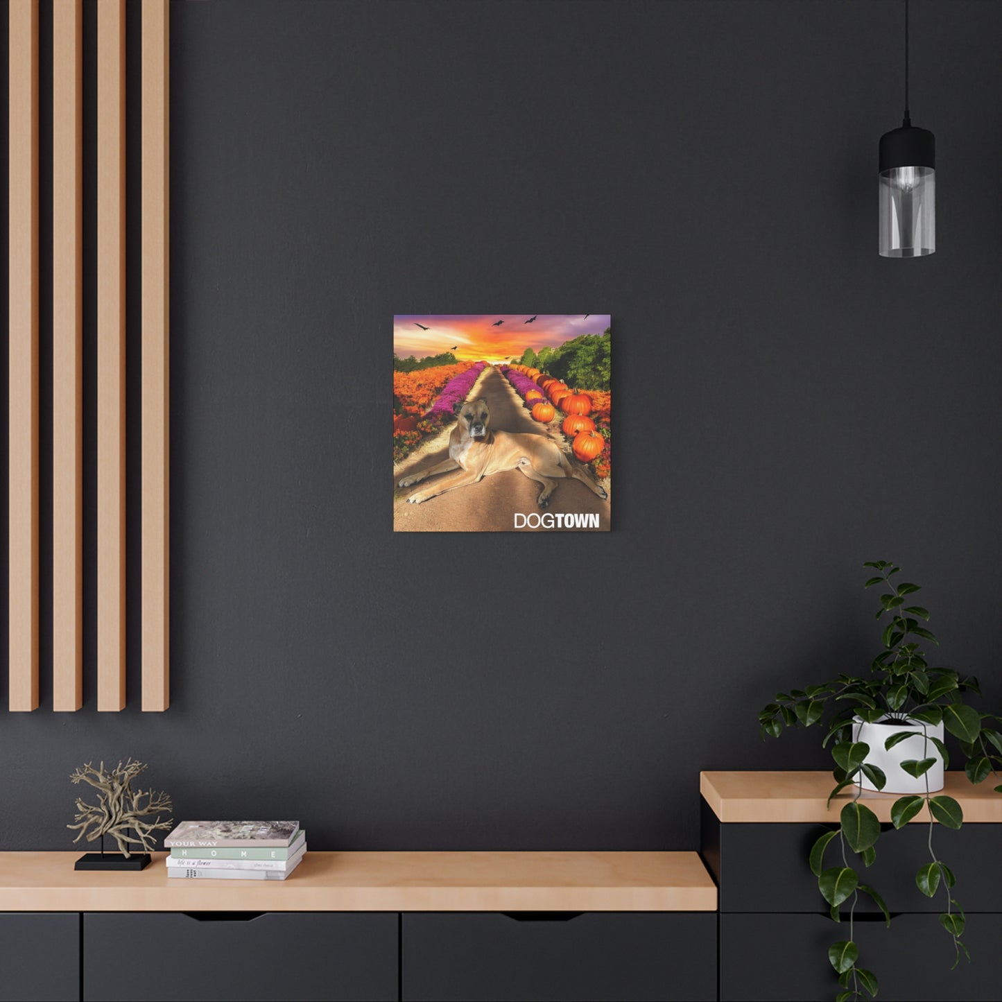 Cooper - Halloween Canvas