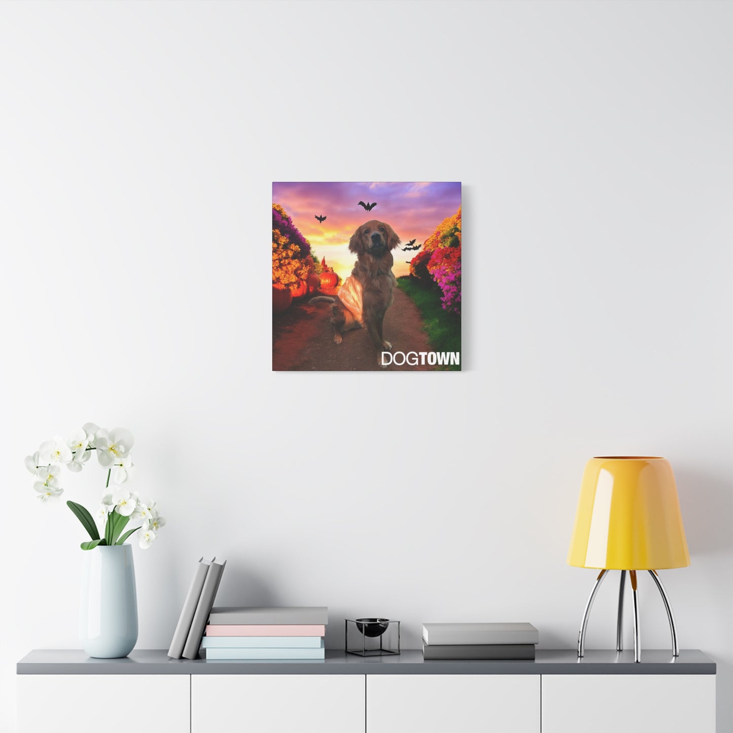 Louie - Halloween Canvas