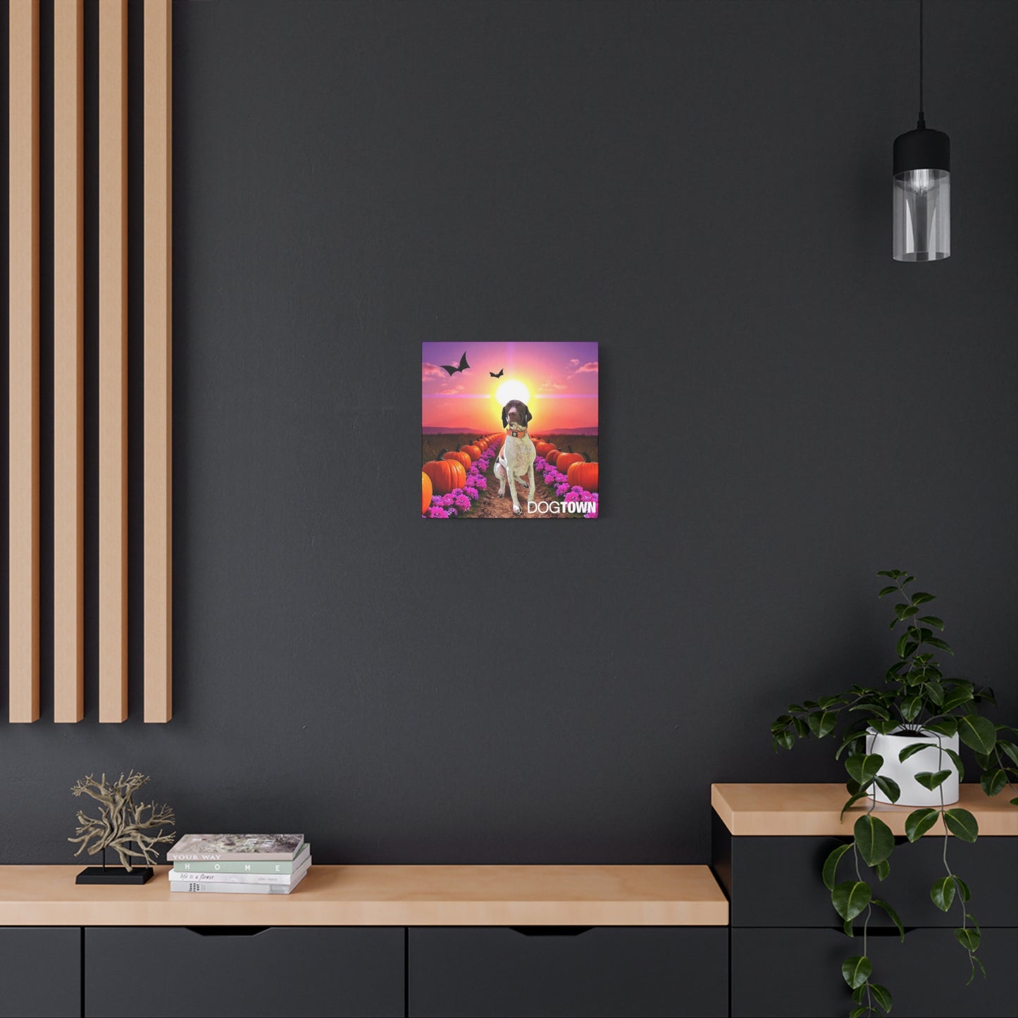Calvin - Halloween Canvas