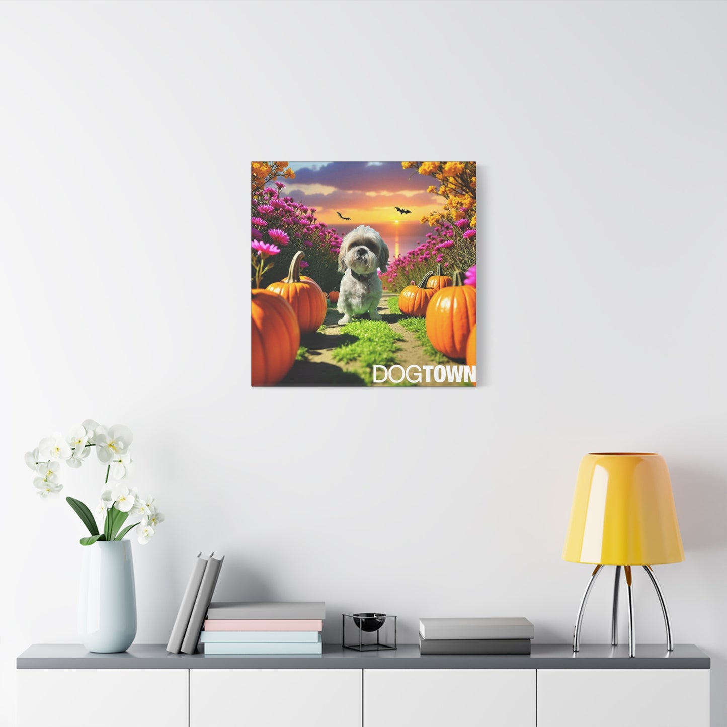 Bear C - Halloween Canvas