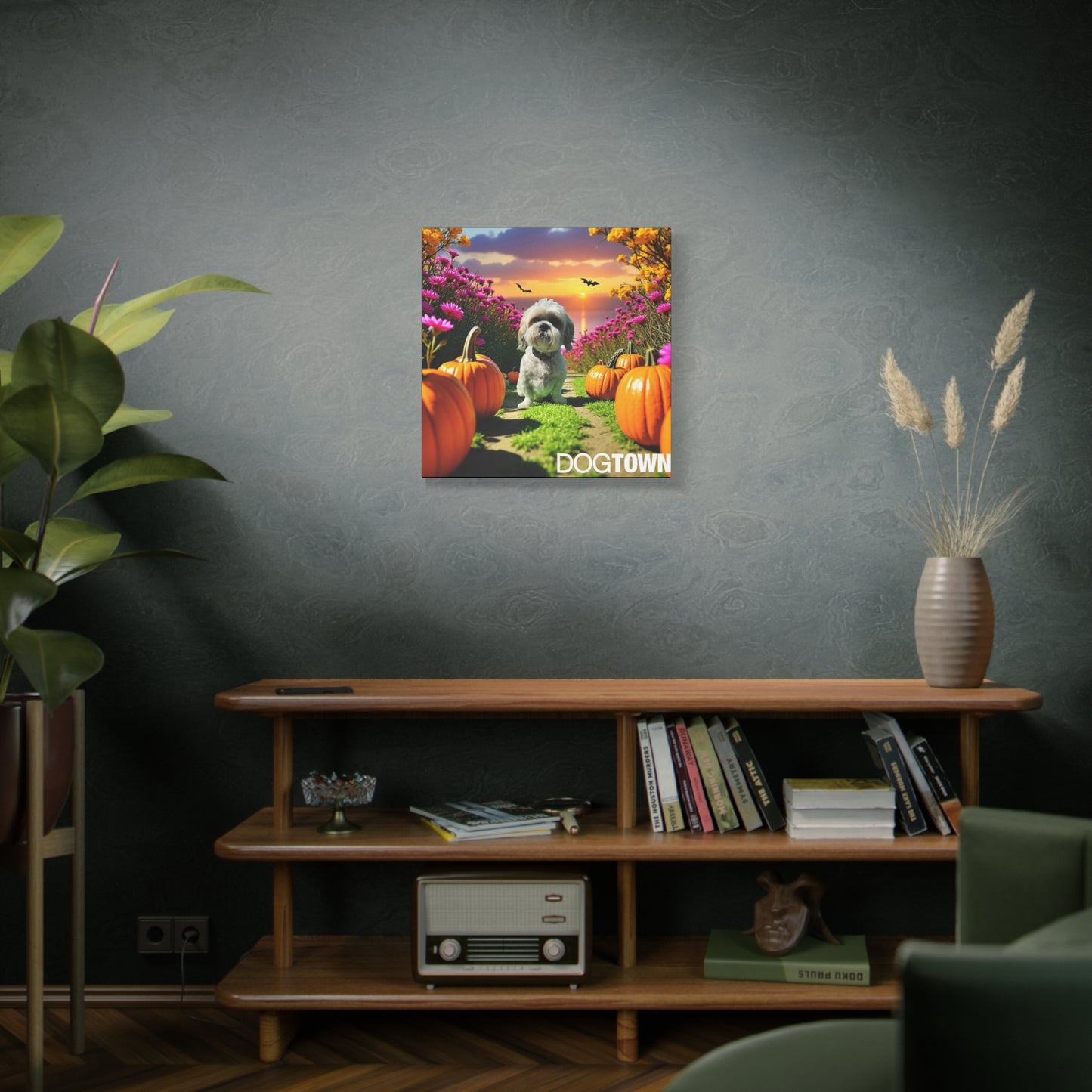Bear C - Halloween Canvas