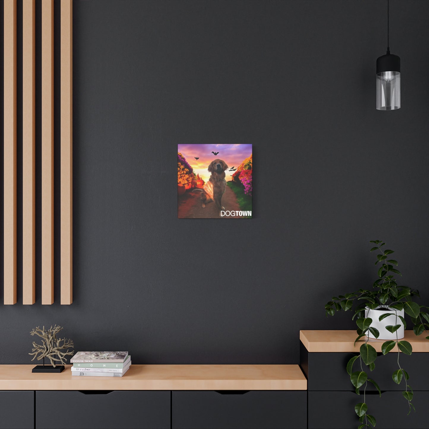 Louie - Halloween Canvas