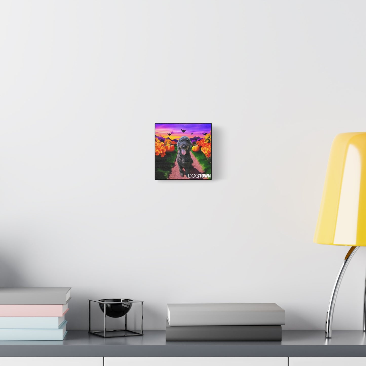 Einstein - Halloween Canvas