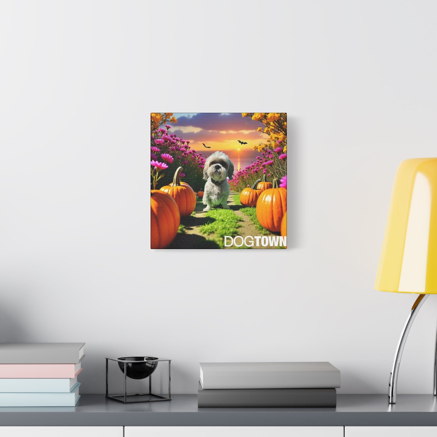 Bear C - Halloween Canvas