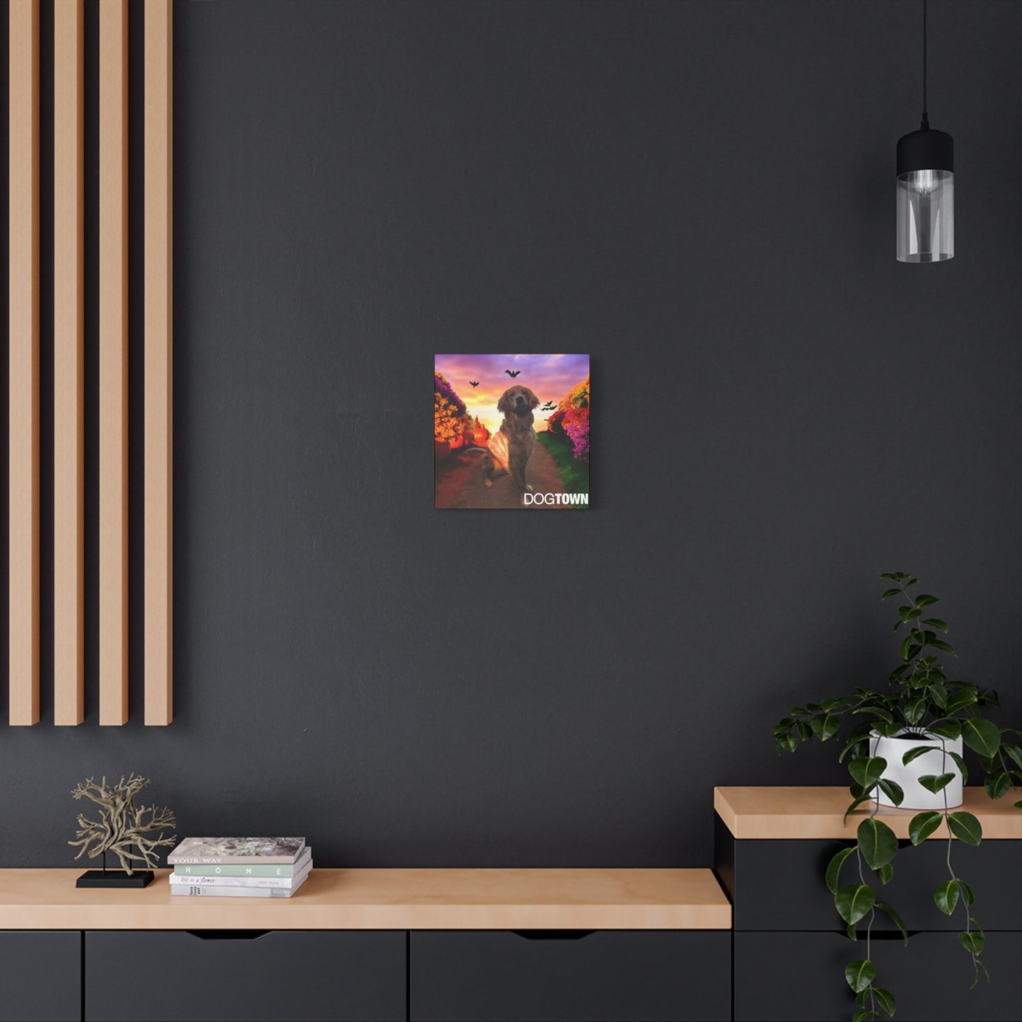 Louie - Halloween Canvas