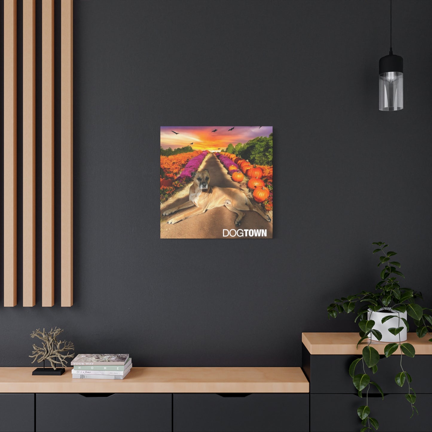 Cooper - Halloween Canvas