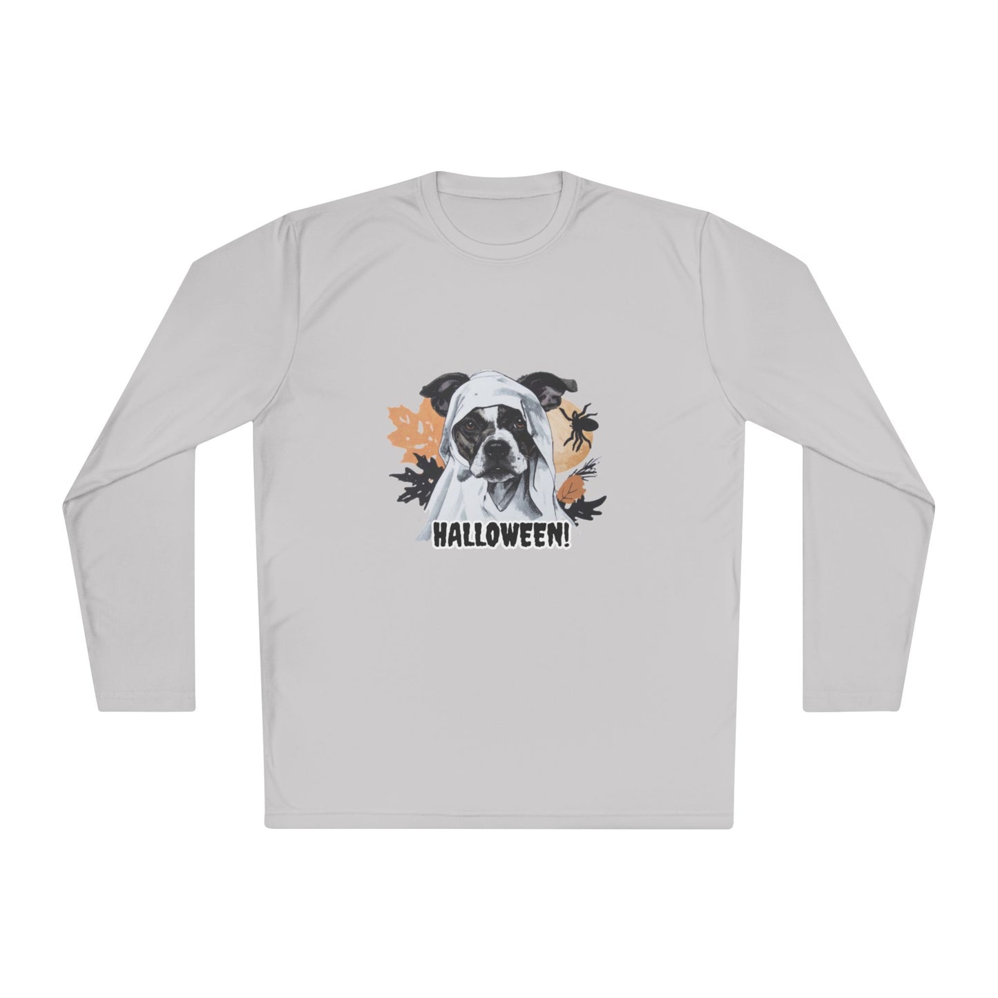 "Halloween" Long Sleeve Polyester Lightweight Tee