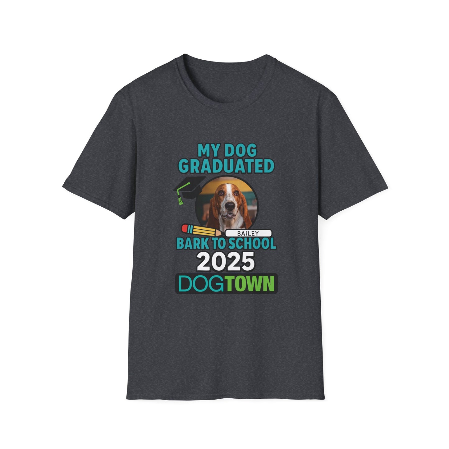 Bark to School 2025 - Unisex T-Shirt (Bailey)