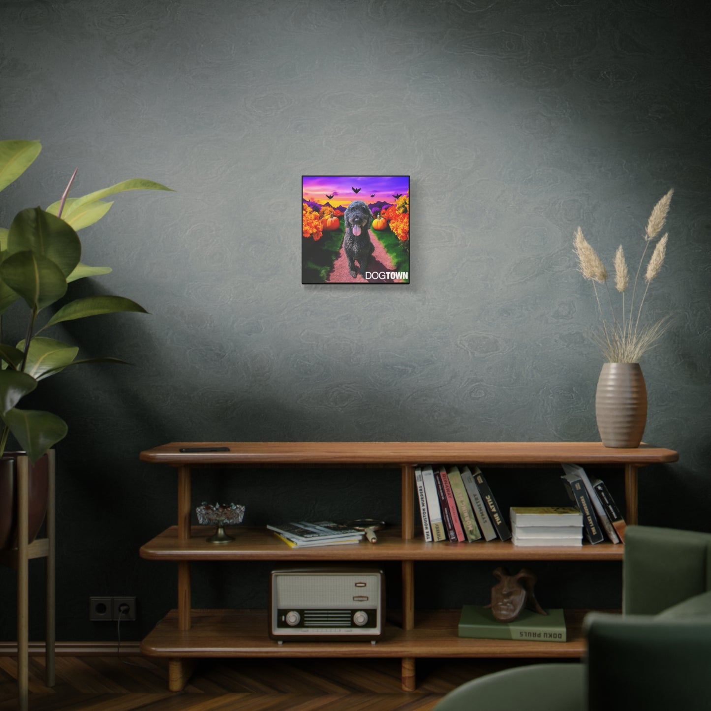 Einstein - Halloween Canvas