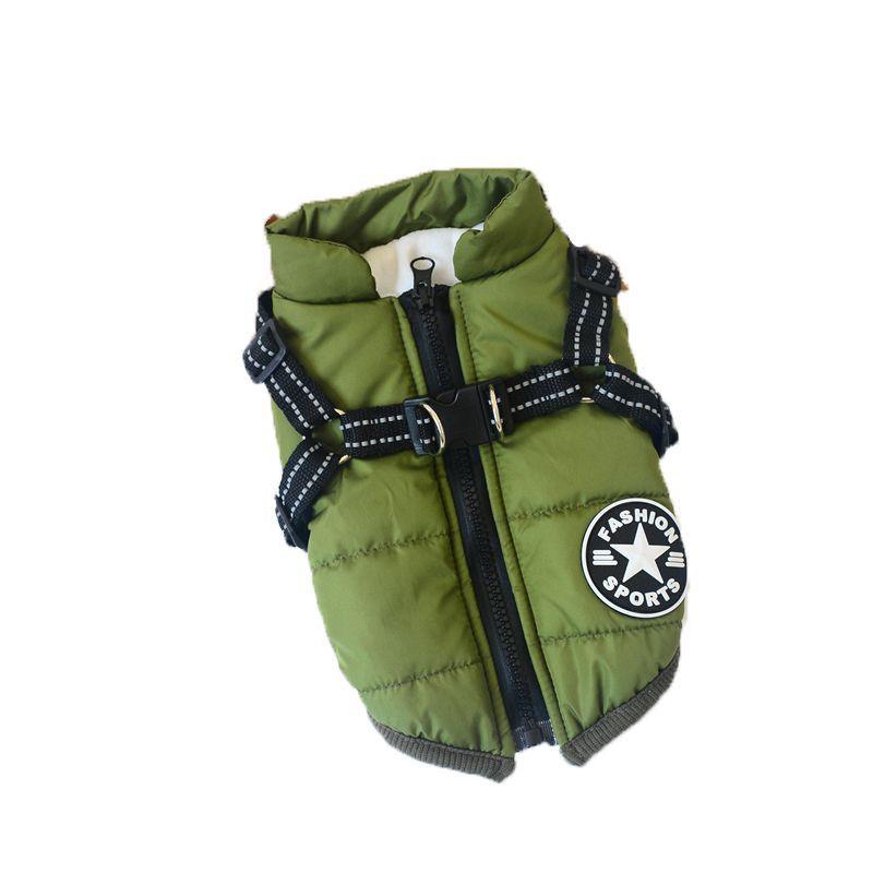 Winter Wonderland Pet Hooded Coat - Stylish And Warm Dog Jacket For Small Breeds