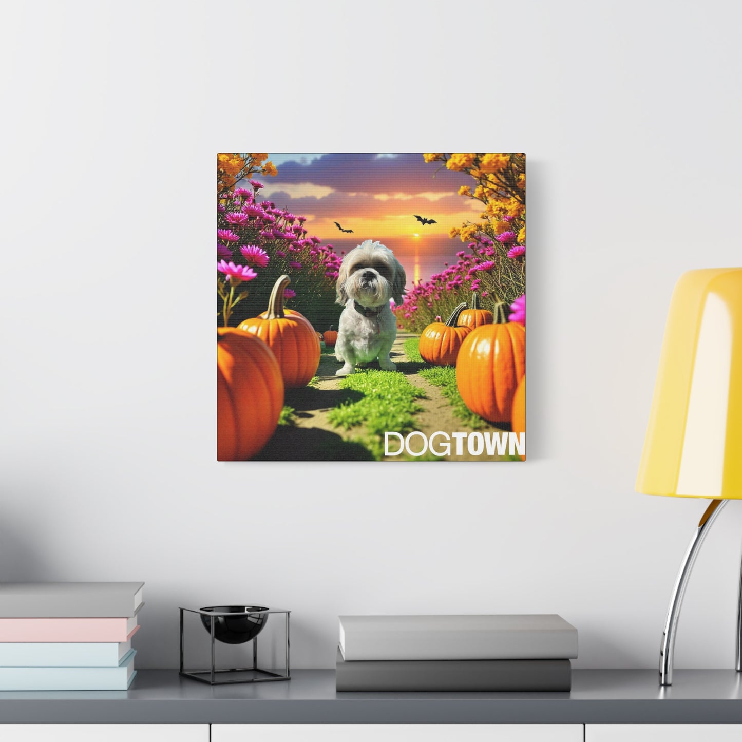 Bear C - Halloween Canvas