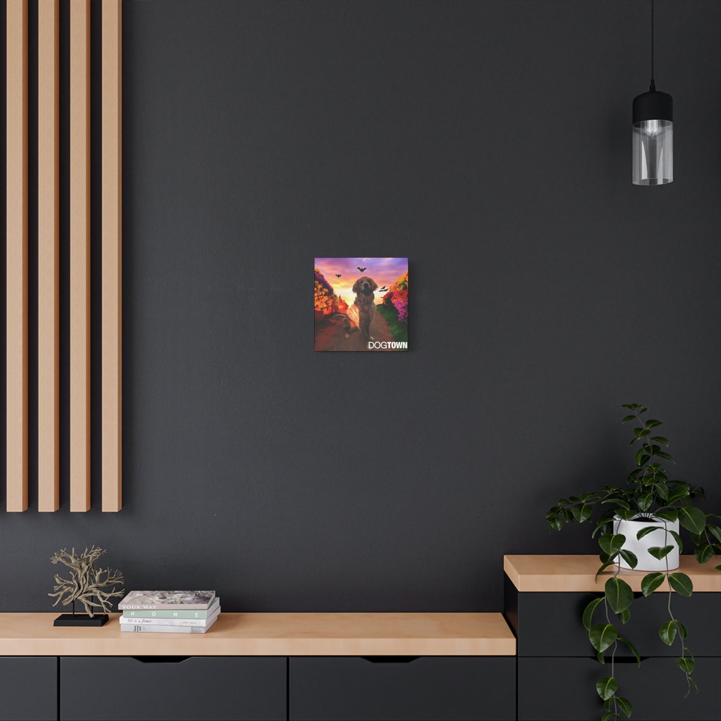 Louie - Halloween Canvas