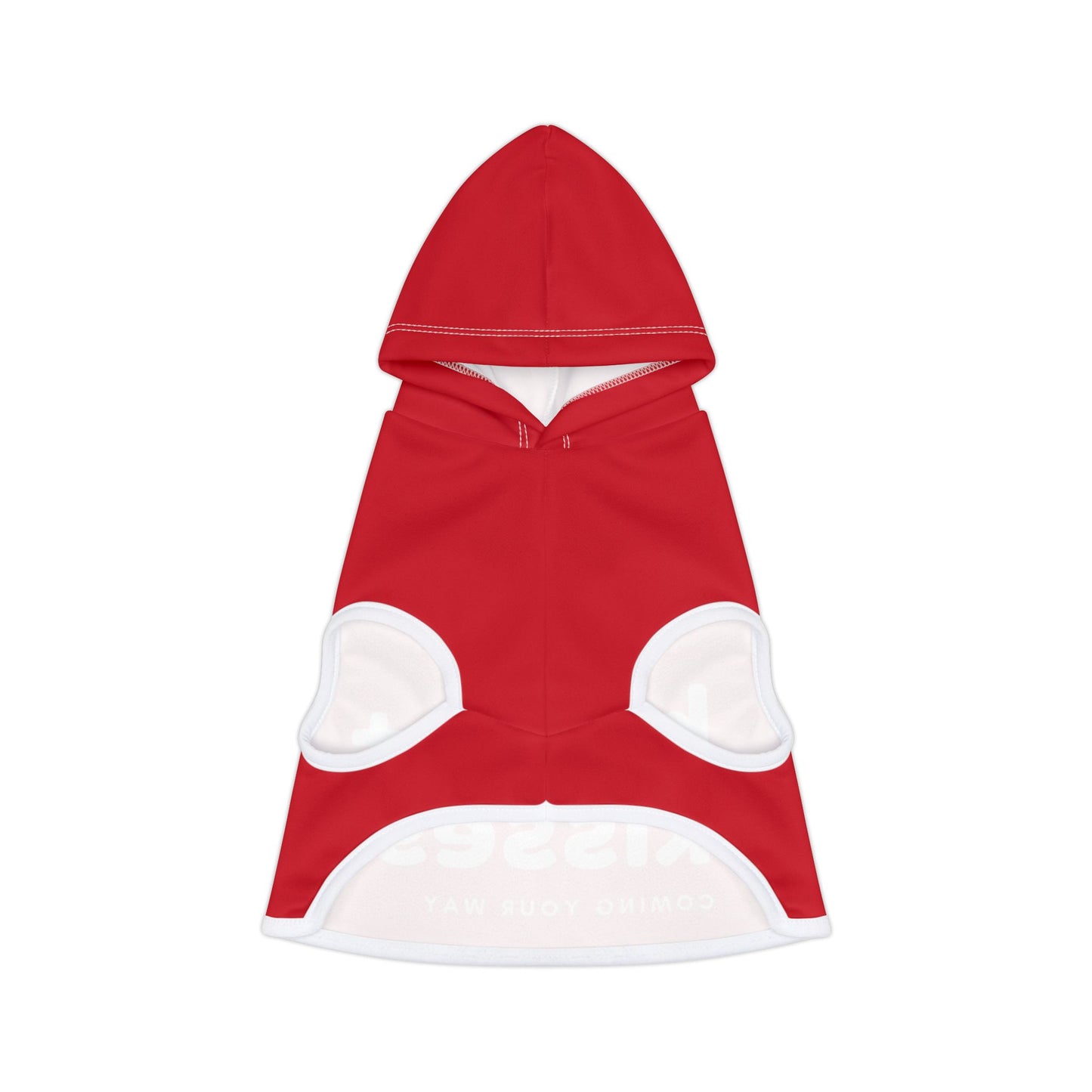 Valentine's Day Pet Hoodie "Hugs and Kisses Coming Your Way" Typography