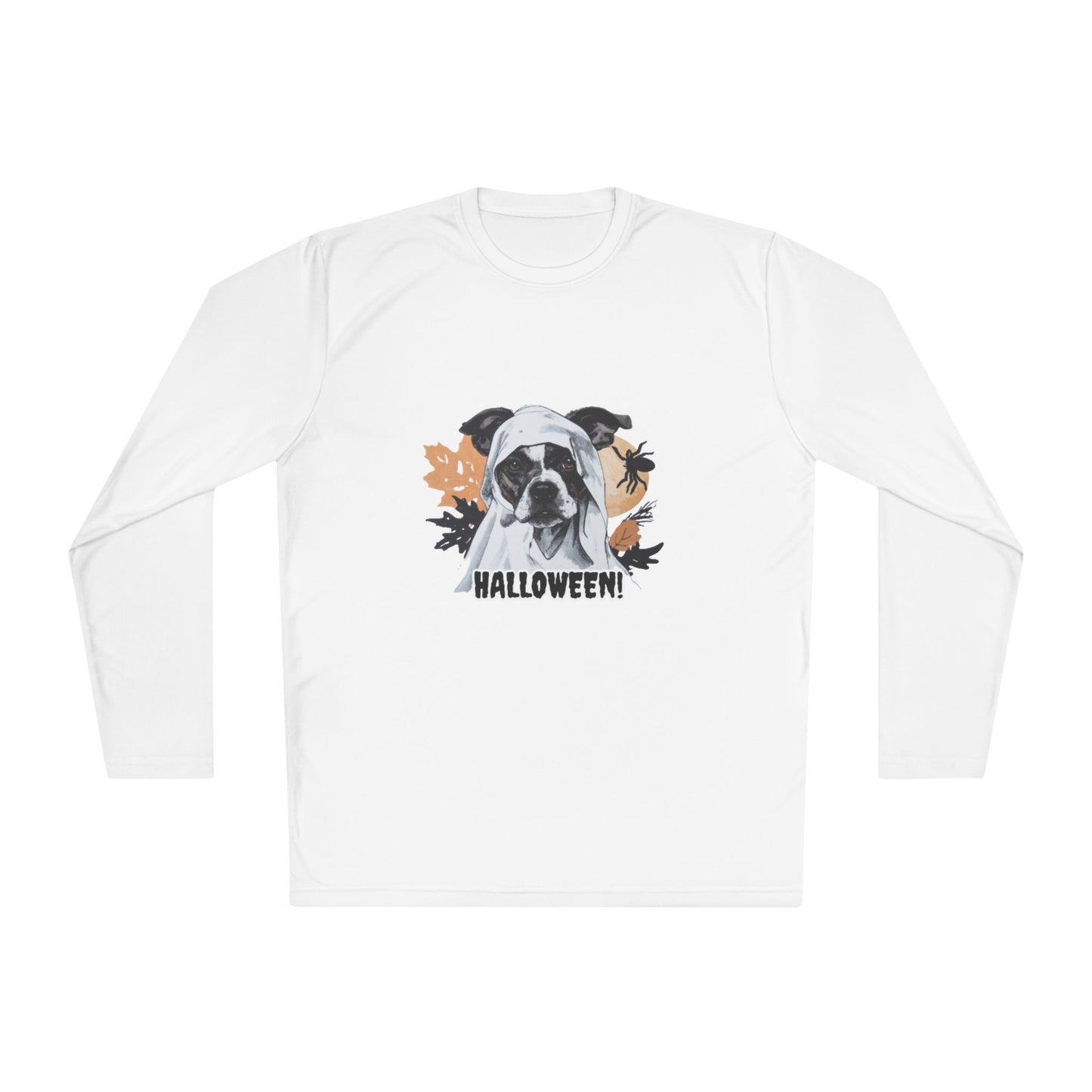 "Halloween" Long Sleeve Polyester Lightweight Tee