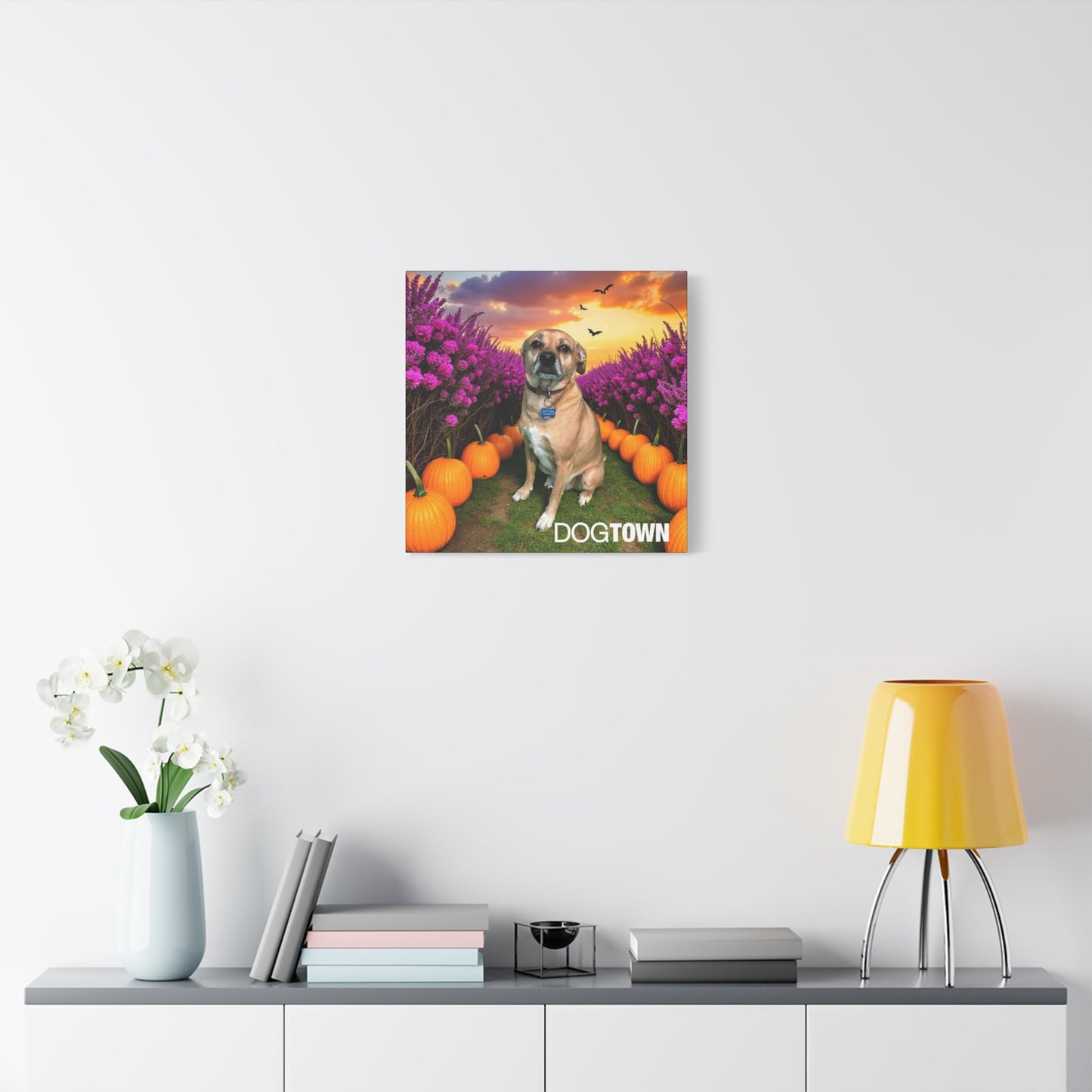 Buttons - Halloween Canvas