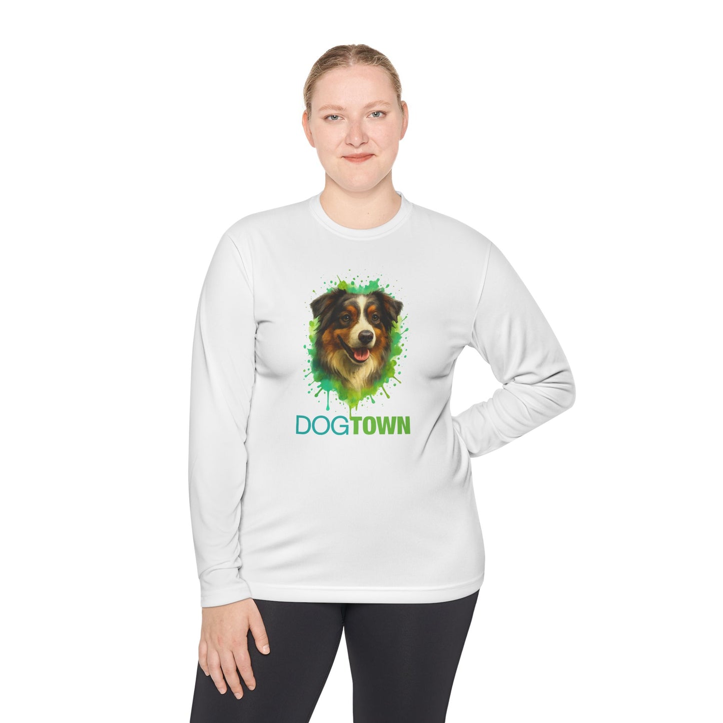 2025 Dogtown Dog Breed Collection - Sport Long Sleeve Tee (Australian Shepherd)