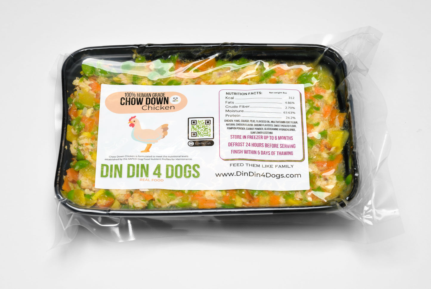 Chicken and Turkey Combo - case includes 24, 8oz meals