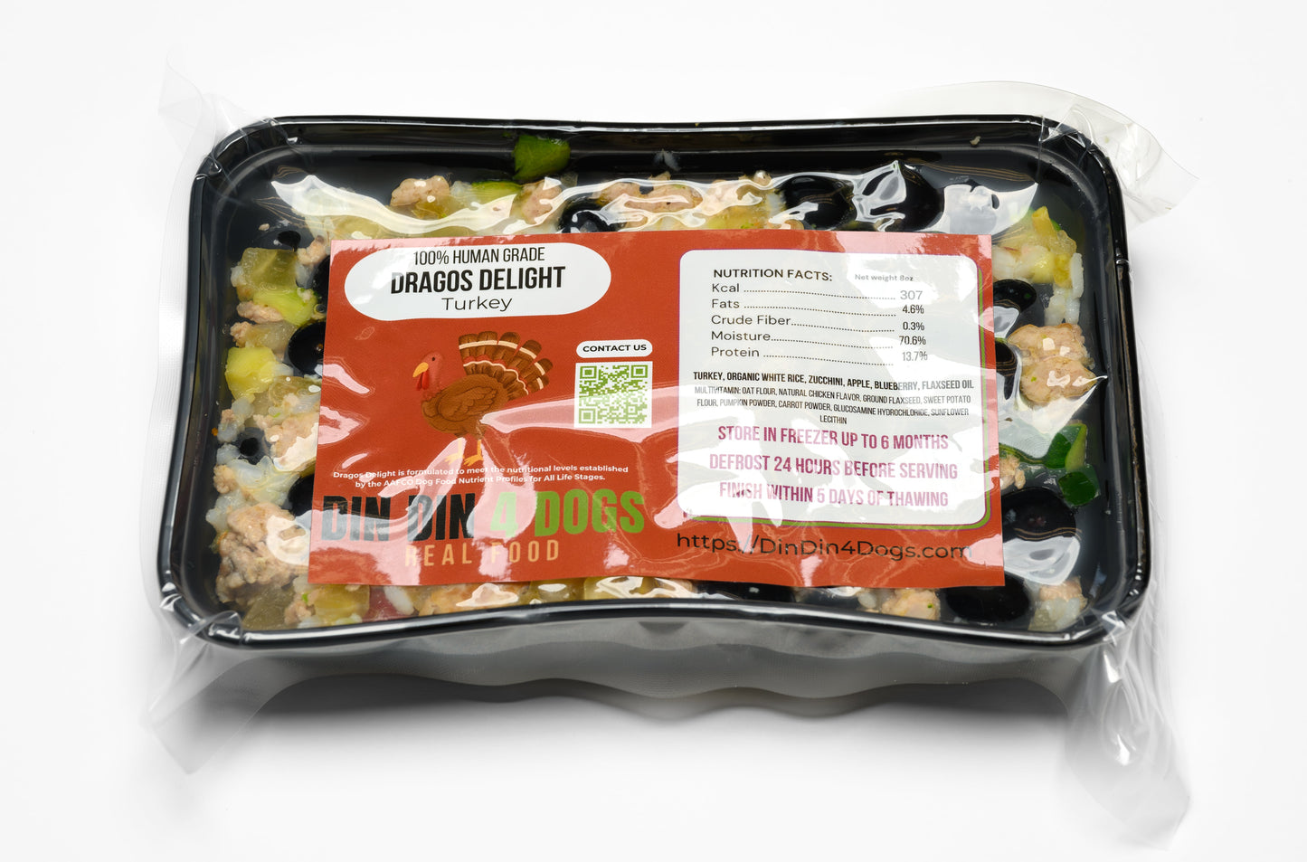 Chicken and Turkey Combo - case includes 24, 8oz meals