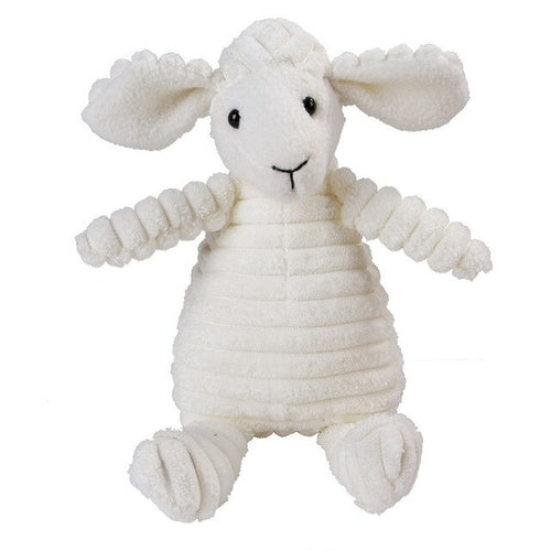 Pet Dog Molar Toy Vent Training Corduroy Monkey Pig Voice Plush Toy