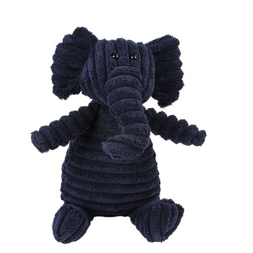 Pet Dog Molar Toy Vent Training Corduroy Monkey Pig Voice Plush Toy