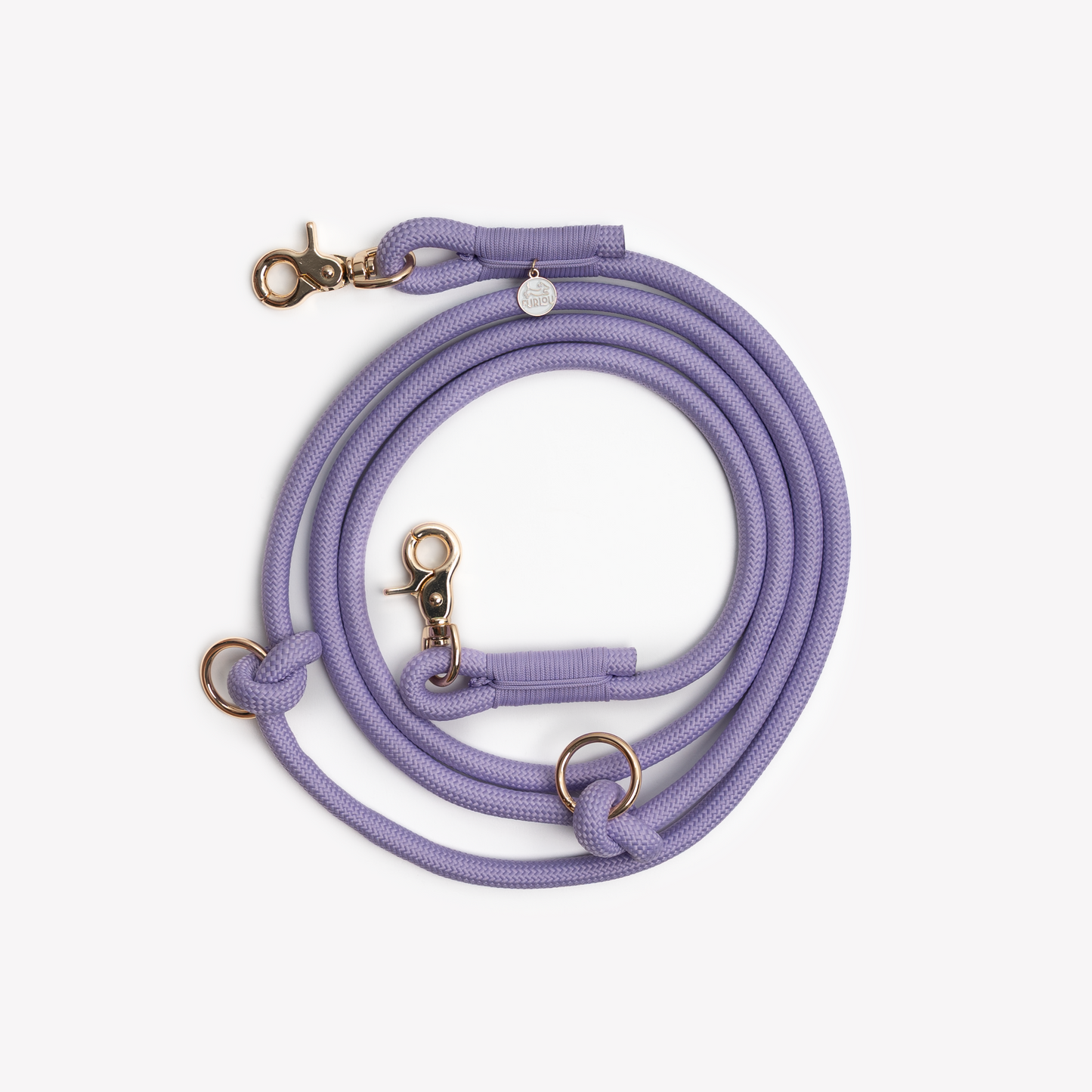 'Lavender' - Hands Free Braided Leash