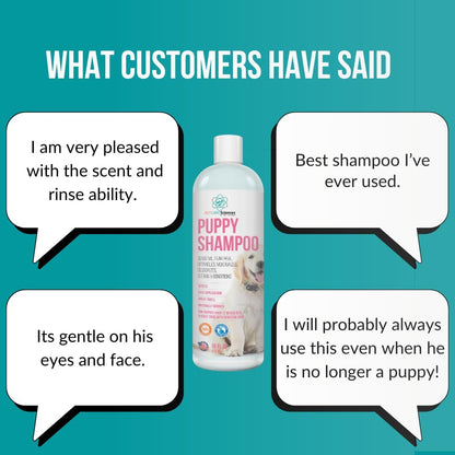 1 Gallon Tearless Puppy Shampoo and Conditioner - Groomers Choice - Made in the USA