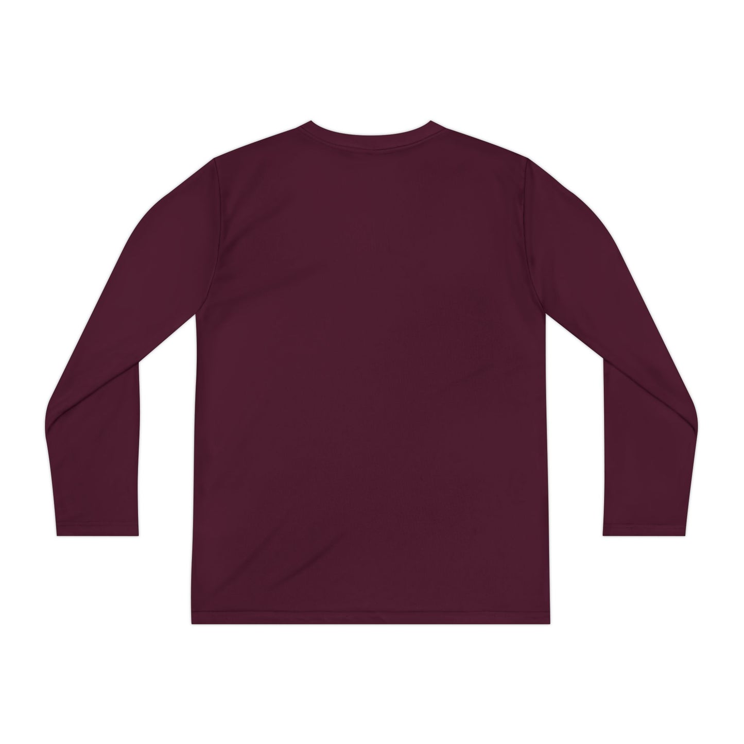 Pup Art Canvas - Kid's Sport Long Sleeve Tee (Border Collie)
