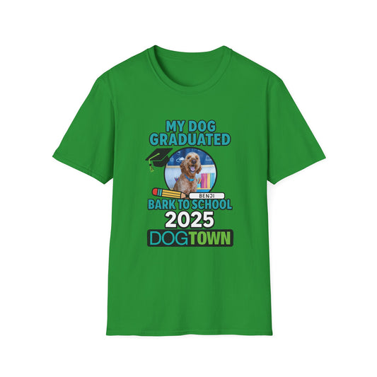 Bark to School 2025 - Unisex T-Shirt (Benji)