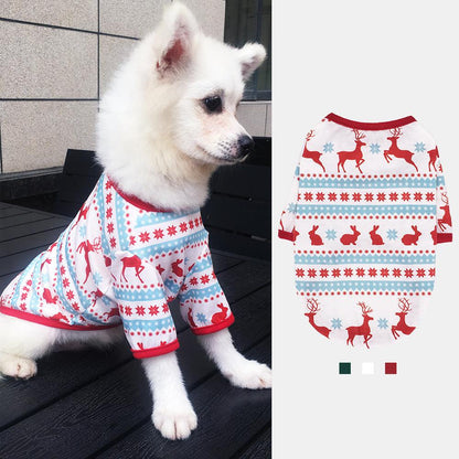Festive Holiday Delight Dog Clothes Set