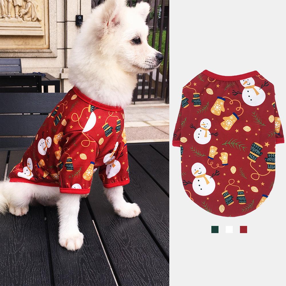 Festive Holiday Delight Dog Clothes Set