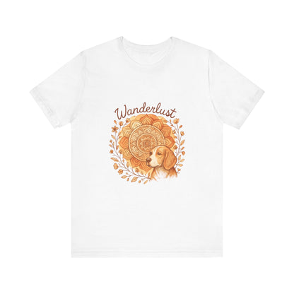 Dogtown Boho Revival "Wanderlust" Unisex Jersey Tee (Beagle)