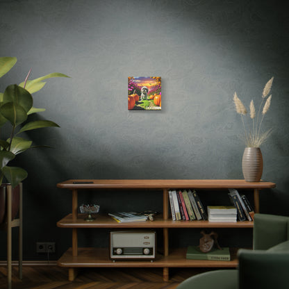 Bear C - Halloween Canvas
