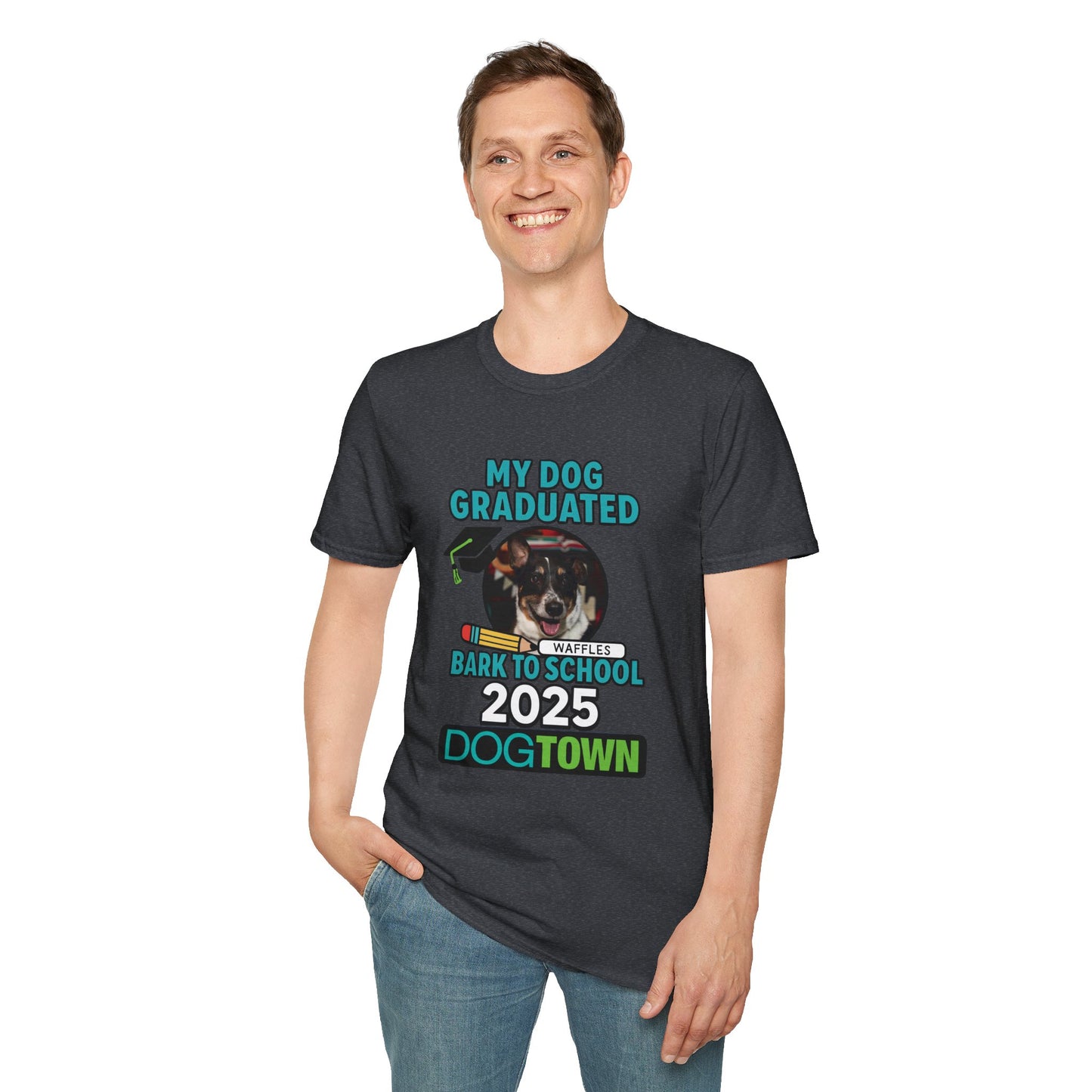 Bark to School 2025 - Unisex T-Shirt (Waffles)
