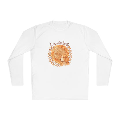 Dogtown Boho Revival "Wanderlust" Polyester Sport Long Sleeve Tee (Beagle)