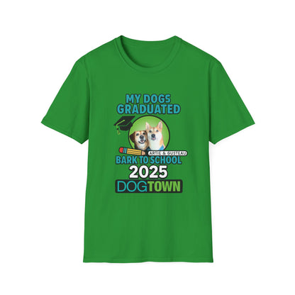 Bark to School 2025 - Unisex T-Shirt (Artie and Gusteau)