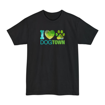 Dogtown "I Heart Paw" Plus Size Unisex Tall T-Shirt