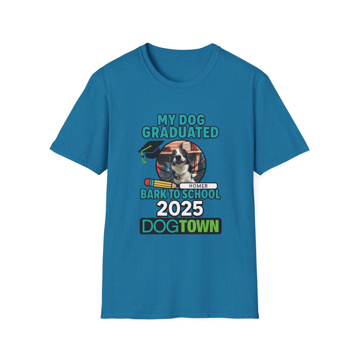 Bark to School 2025 - Unisex T-Shirt (Homer)