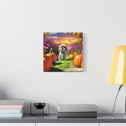 Bear C - Halloween Canvas