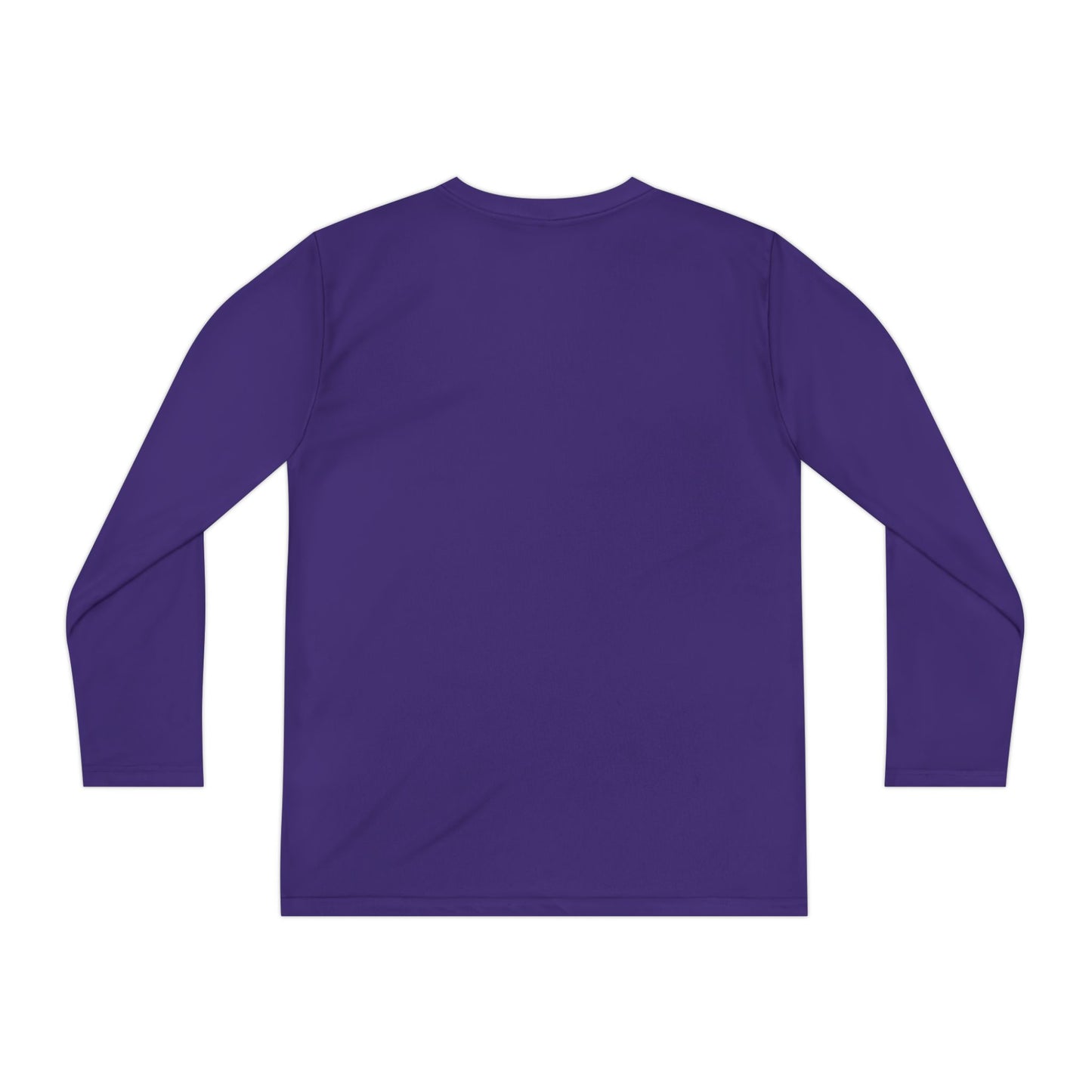 Pup Art Canvas - Kid's Sport Long Sleeve Tee (Border Collie)