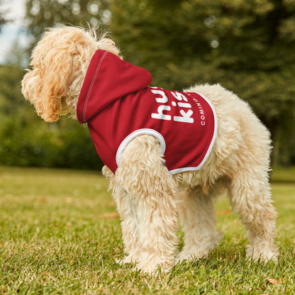 Valentine's Day Pet Hoodie "Hugs and Kisses Coming Your Way" Typography