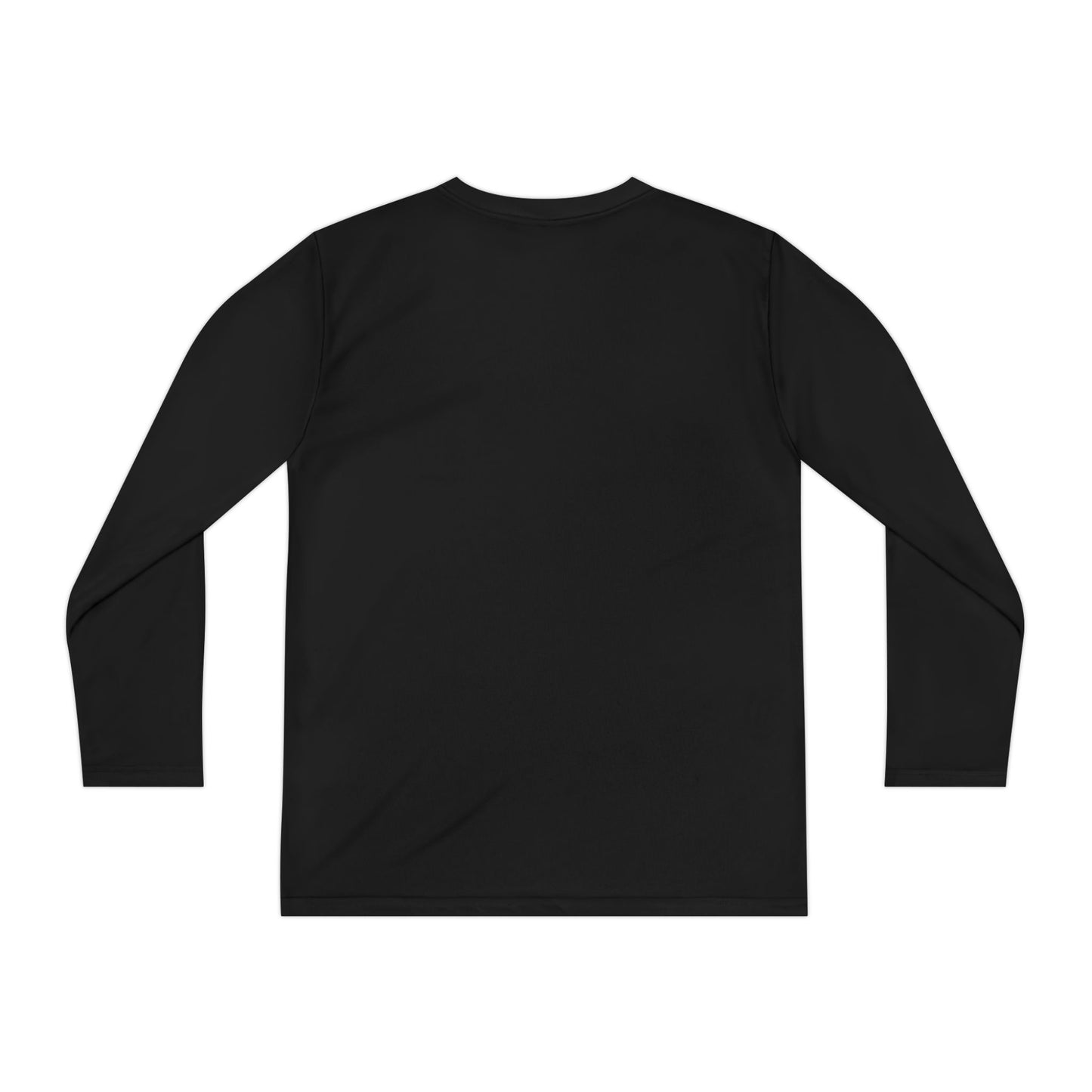 Pup Art Canvas - Kid's Sport Long Sleeve Tee (Border Collie)