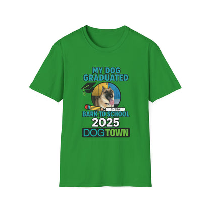 Bark to School 2025 - Unisex T-Shirt (Sheba)