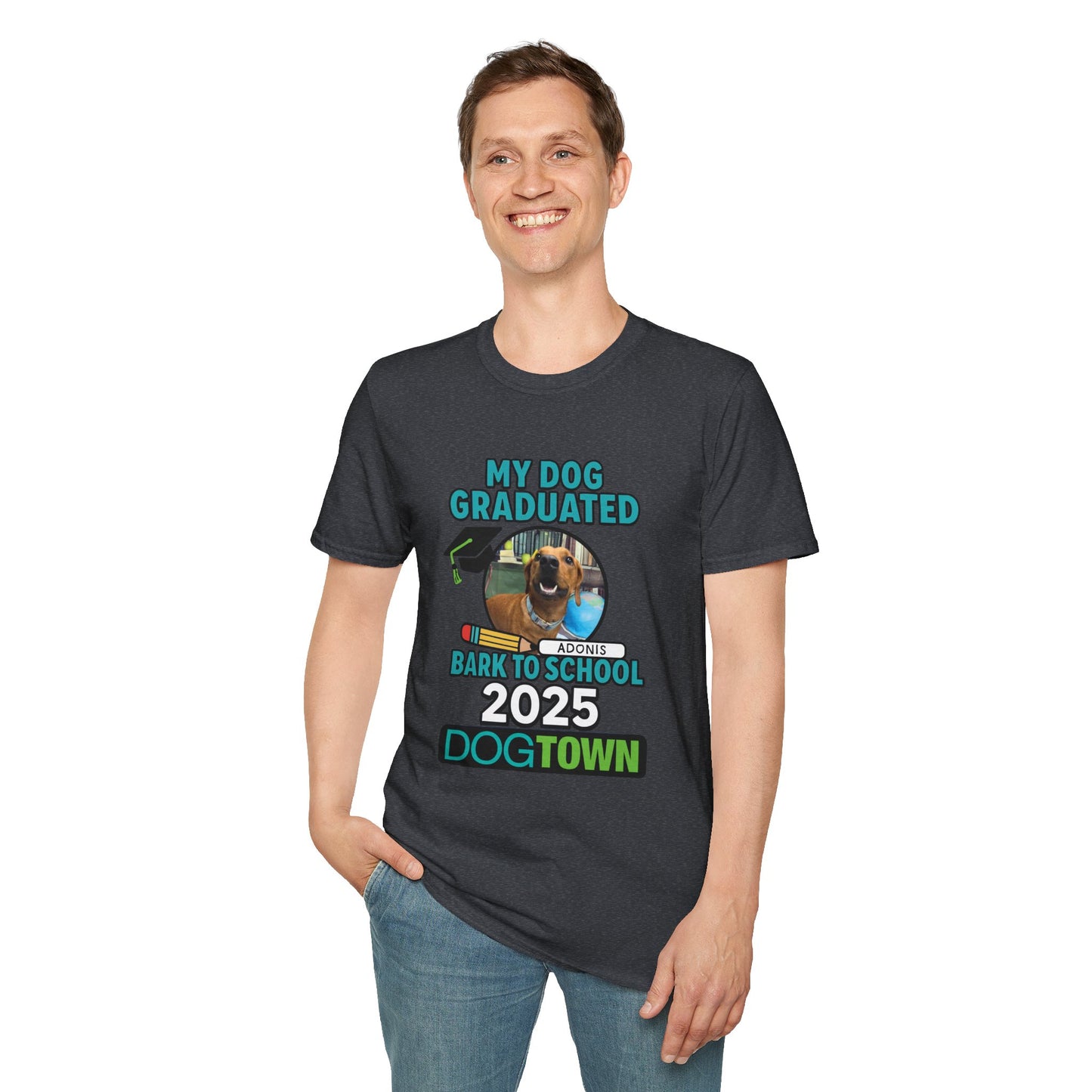 Bark to School 2025 - Unisex T-Shirt (Adonis)