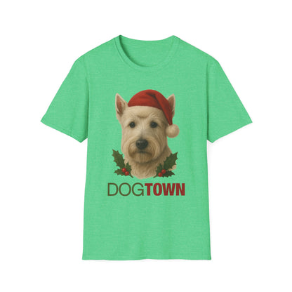 Dogtown - HOLIDAY WHITE SCOTTIE 2025 - Unisex T-Shirt