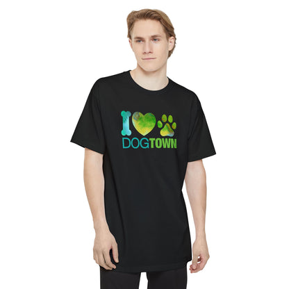 Dogtown "I Heart Paw" Plus Size Unisex Tall T-Shirt