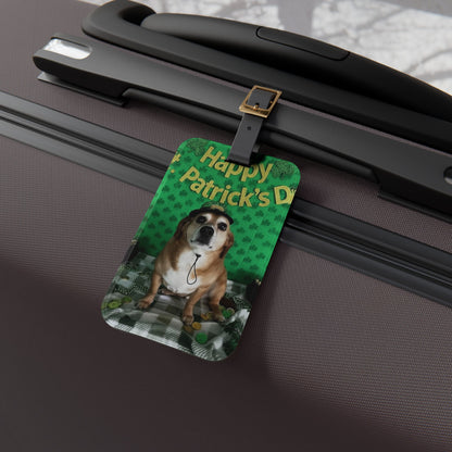 Gusteau - St. Patrick's Day Dog Luggage Tag
